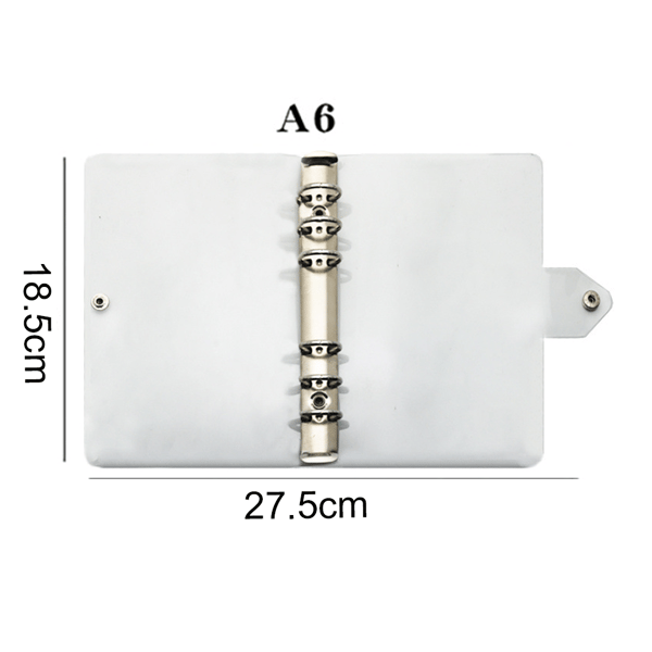 Pakke A5/A6 Binder Omslag, Binder Journal Binder Regnbue