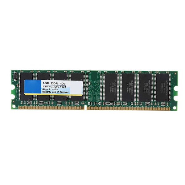 1G DDR 400MHz PC3200 184Pin Desktop Computer Hukommelse RAM Speciel til AMD 2.6V