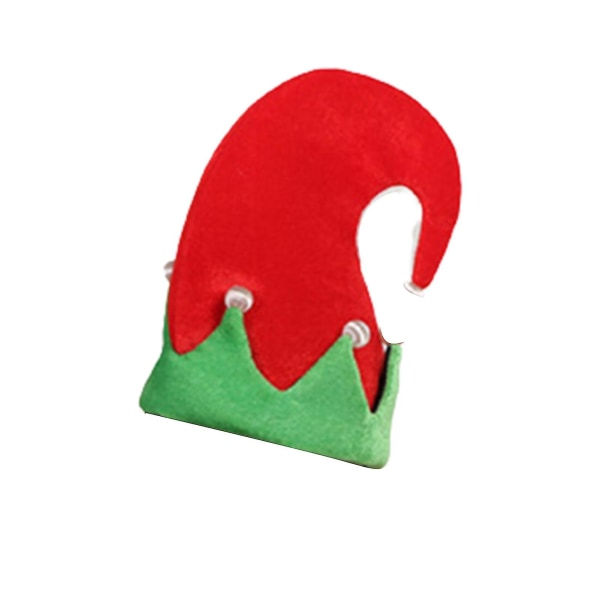 Härlig julhatt Färgglad tecknad hatt Kreativ julfest Dekorativa tillbehör för Clown Elf Hat