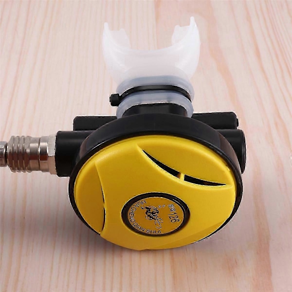 Scuba Diver Regulator Snorkeludstyr Trykreduktion 2. - Gul