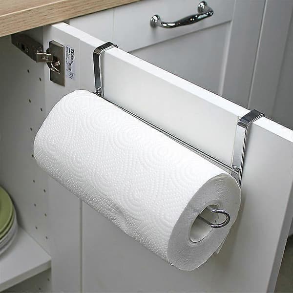 1 stk Papirholder Easy Roll, Metall, Sølv, 26*6.5*9cm