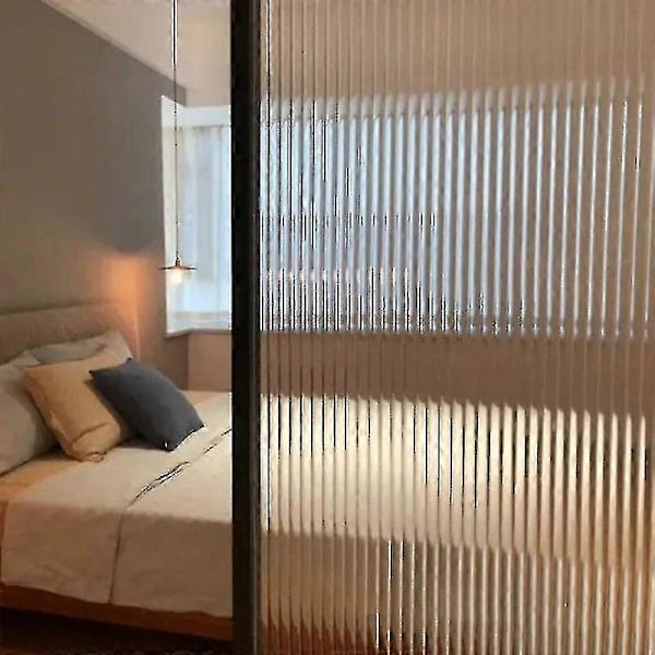 3D elektrostaattinen Changhong lasikalvo kylpyhuoneen ikkunatarra, suojaa näkymiltä, himmeä lasikalvo taidekoristelu, 55x200cm