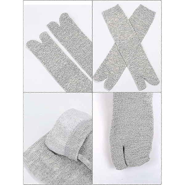 6 Paria Unisex Tabi Flip Flop -sukkia Geta -sukkia Puuvillaiset Jaotut Varpaat Tabi -sukat