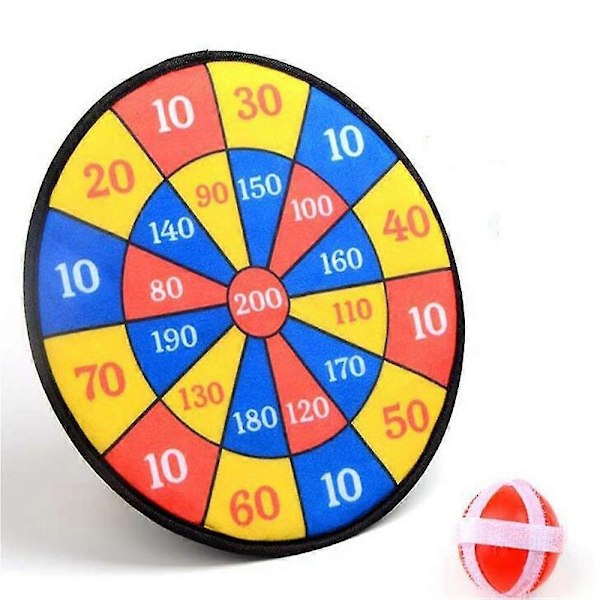 Roliga Dartspel Tygplatta Set Sport Dubbel Måltavla Dart Darttavla Brädor Leksaker För Barn Vuxna Grottspel Mjukt Papper