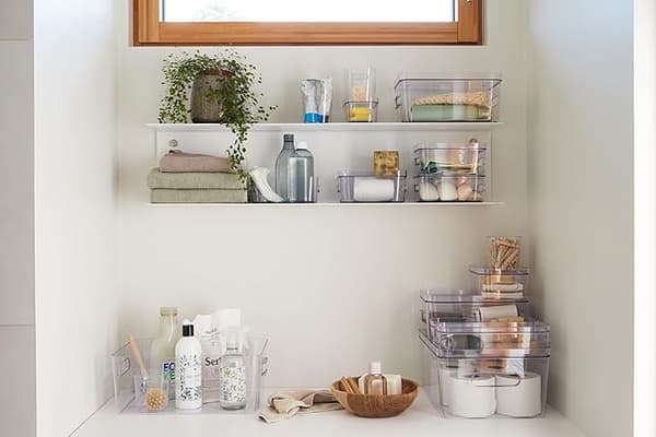 Miniförvaringslåda | Medium | Transparent | Högkvalitativ Plast