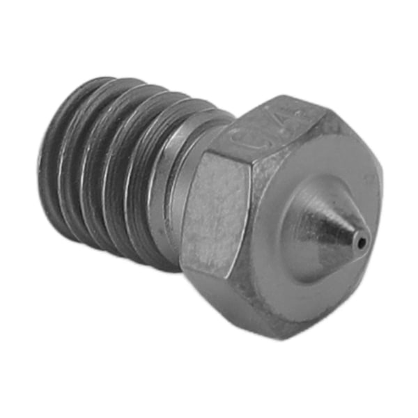 V6 Ekstruderdyse Hærdet Stål Wolframcarbid Belagt 3D Printerdyser til Voron til Prusa MK3S 0.4mm