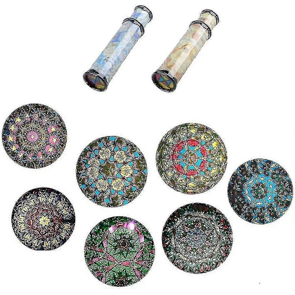2 STK kaleidoscope21cmTilfeldig farge, kalejdoskop