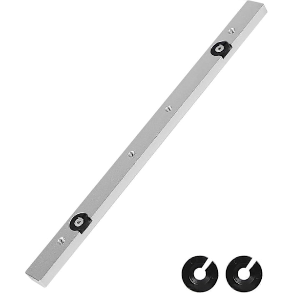 T-spår Slidstång, 9,1 X 23 X 300mm, Aluminium Miter Guide Slide för Bordsåg, Borrmaskin, Bandsåg, Träbearbetning