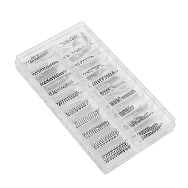 1 mm armbåndsurrem Split Pins rustfrit stål urdele sortiment 8-27 mm
