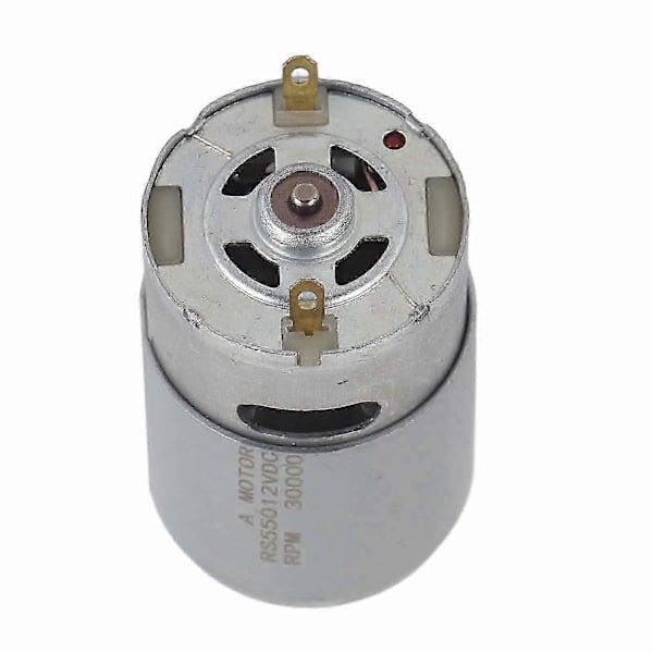 12V RS550 Høyhastighets Mikromotor for Elektrisk Leketøybil Barnemotorsykkel (550-30000)