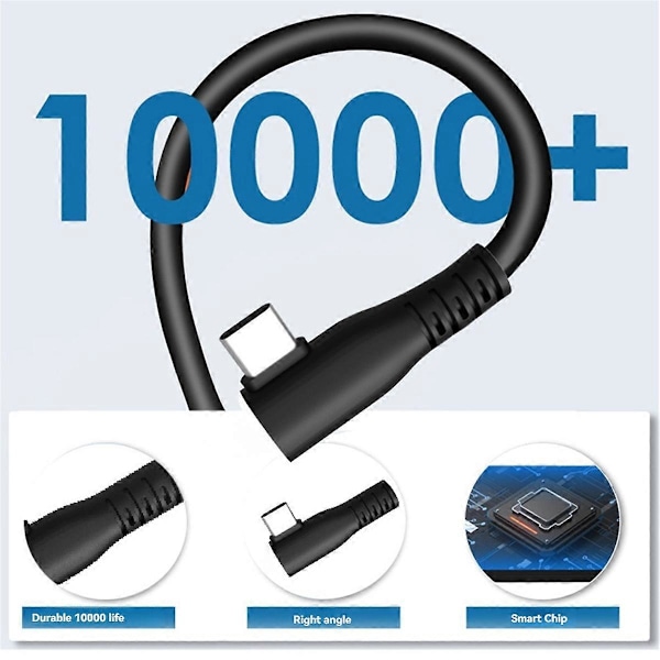 För Meta Quest 3S /3/2 USB3.2 Gen1 Kabel Laddningskabel Pico4 3.0 USB-kabel Typ C Dataöverföring USB
