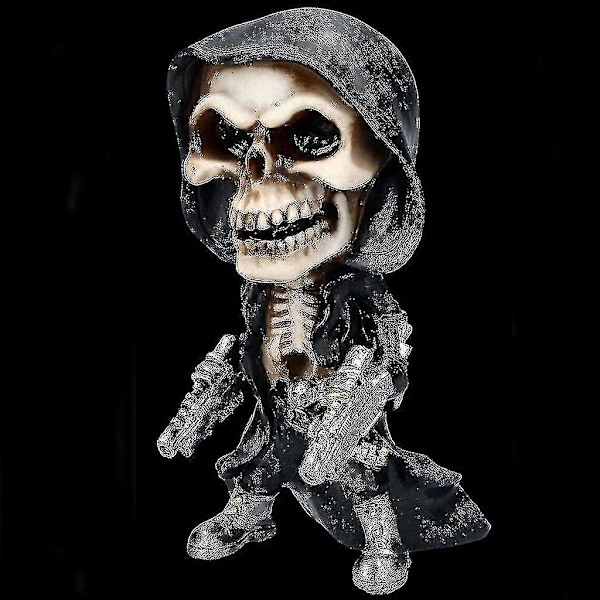 Halloween Pääkallo Figuriini Hartsi Monitoiminen Koriste-esine Käsityöt