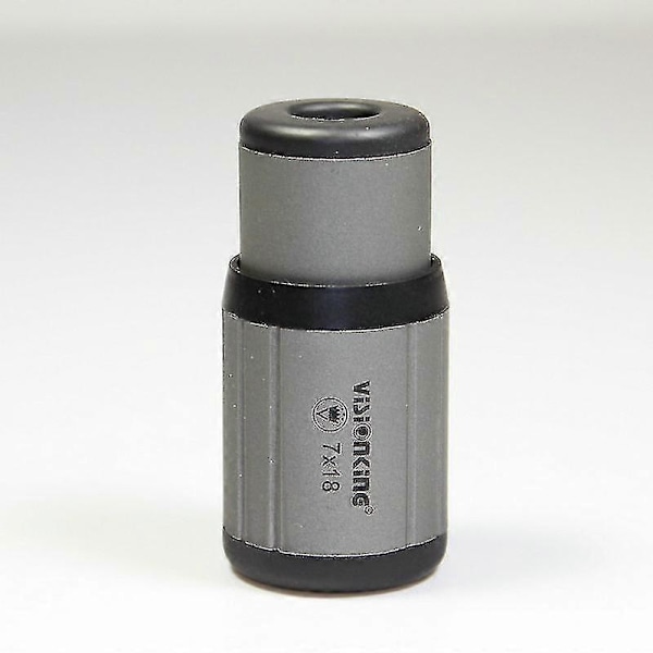 Mini Miniature Teleskop 7x18 Lomme Enkelt Rør Kompakt Bærbar Makro Meter Læsning Tavle