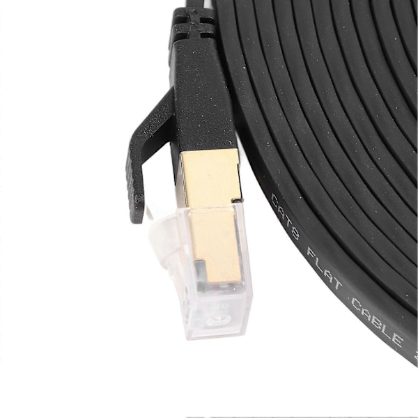 Cat 8 Ethernet Kabel Professionel Høj Hastighed RJ45 Krystalhoved Kategori 8 Netværkskabel til Modem Router PC 16.4ft