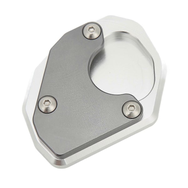 Motorcykel Sidestøtte Forlængerplade Aluminium Legering Grå Rustfri Udskiftning kompatibel med Trident 660 2021+