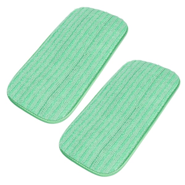 2 STK. Moppepude Mikrofiber Våd Tør Moppeklud Genanvendelige Moppehoved Tilbehør til Swiffer WetJet(YMCAT)