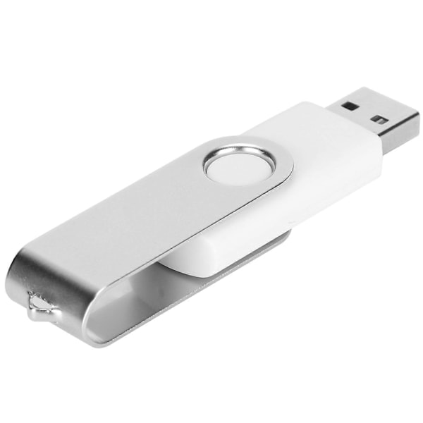 USB-minne Godis Vit Roterbar Portabel Lagring Minnessticka för PC Tablet 8GB