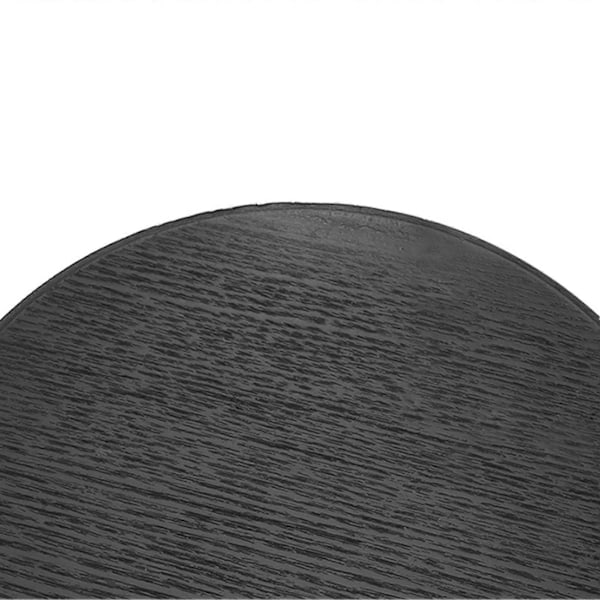 Rund Form Massivt Trä Te Kaffe Snacks Mat Serveringsbricka Tallrik Restaurangbrickor 21cm