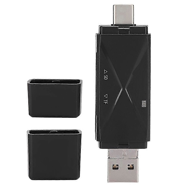 Minneskortläsare Typ C OTG 5-i-1 USB 3.0 Multifunktionell Telefontillbehör för Dator