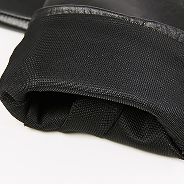 Evago Vintervarma plyschhandskar för män och kvinnor i äkta lammskinn Full Palm Touchscreen A FOR WOMEN L