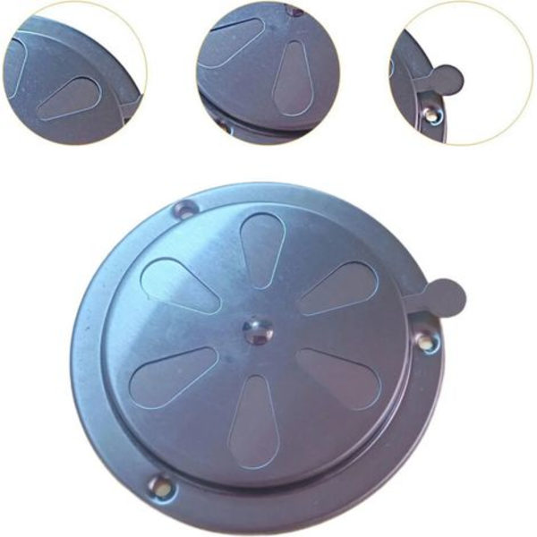 Grillventilationsdele. Diameter 125 mm