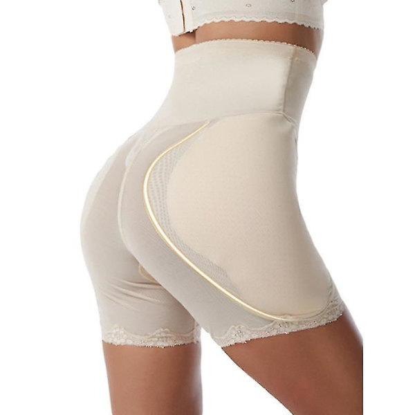 Damer Shapewear Control Trosor Body Shaper Butt Lifter Vadderad höftförstärkare Sömlösa underkläder Hi- Waist Short