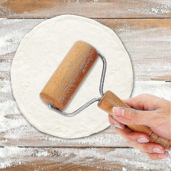 T-formet kagerulle, fondant bageri til køkken, kagerulle, dejrulle, multifunktionel cookie pizza rulle, pasta hånd chapati(1) Xxf