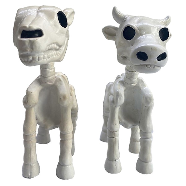 Crazy Bonez Enhjørning Skelet Figur