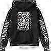 Jentehettegensere 1989 Casual Taylor Genser Barn Gutter Swifts Pullover med Hette 01white 110
