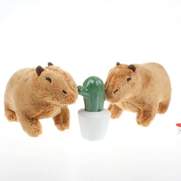 Capybara gnagare plysch leksak fylld mjuk docka present