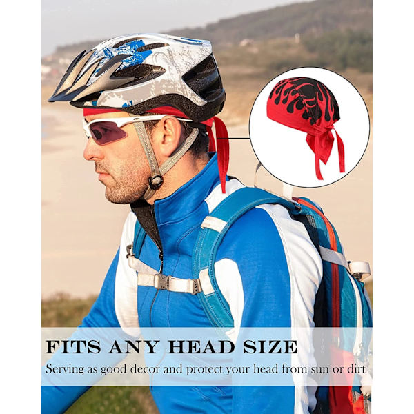 1 st Cycling Skull Bandanas Andas svett och UV-beständig style 4