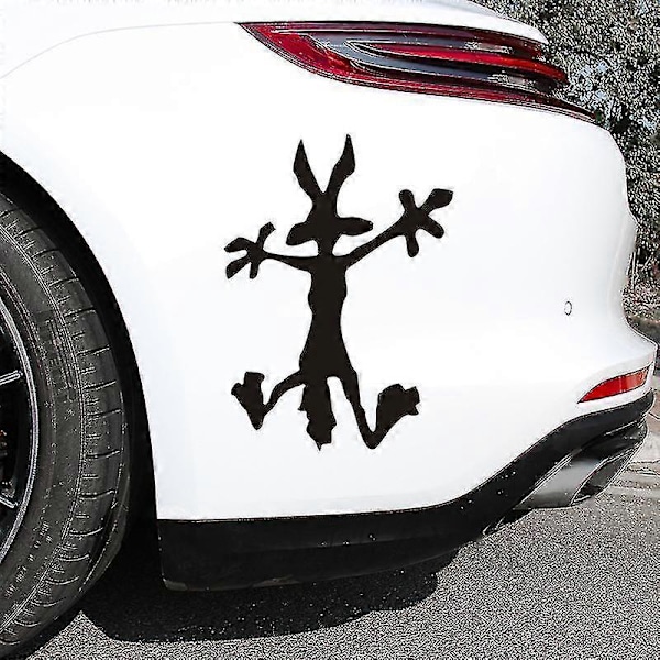 Coyote Splat Vinyl Klistermærke Decal Til Bilrude 20*28cm