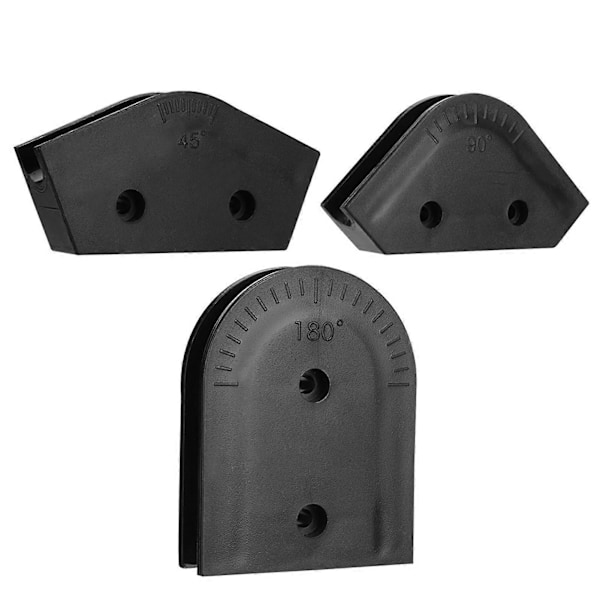 3 st 12mm OD 45 / 90 / 180 Grader Akryl Hård Rörböjare Formverktyg Kit