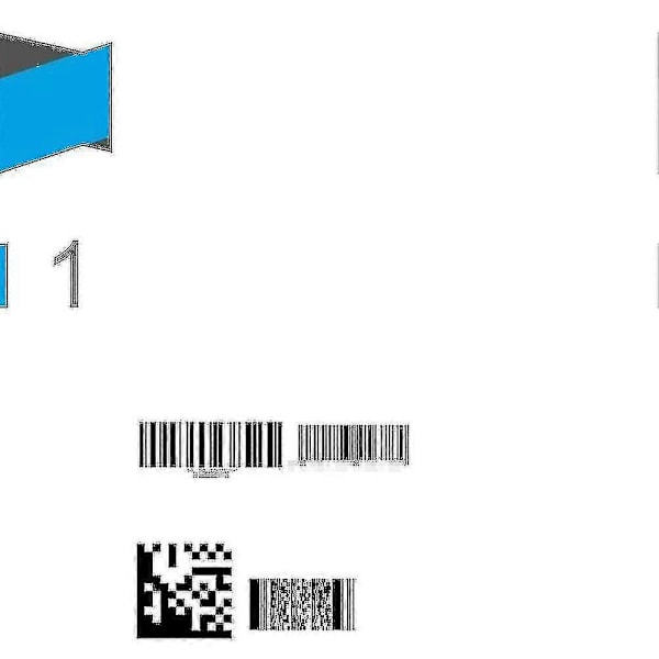 2D QR Streckkod Trådlös Skanner, Läser Skärmstreckkod