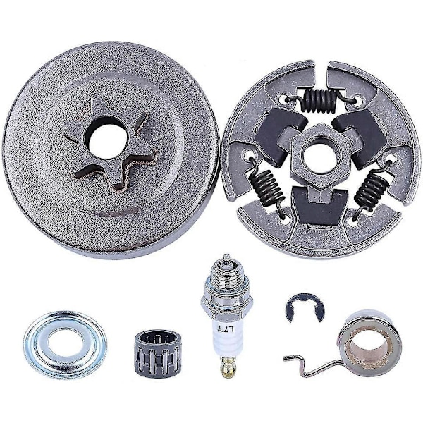 3/8 \"Kytkinkello Ketjupyörä Stihl 017 018 021 023 025 Ms170 Ms180 Ms210 Ms230 Ms250 Neulalaakerilla Aluslevyllä Kierukkavaihde 1123 640 2