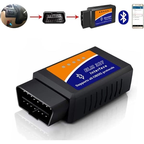 Bluetooth OBD2-adapter för Android och Windows. Bildiagnostikverktyg. OBD-adapter för alla OBDII-protokoll. Bildiagnostikverktyg. OBD-adapter för alla