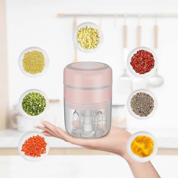 250 ML Elektrisk Hakker, Kompakt Multifunktionel Foodprocessor