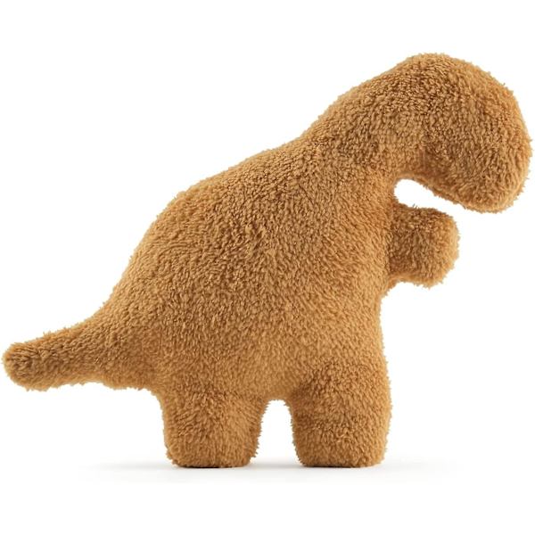 Dino Nugget Kudde, Söt Dino Nugget Decor, Chicken Nugget Kudde Plysch för påsk Födelsedagsdekorationer, Present för barn Tyrannosaurus Rex