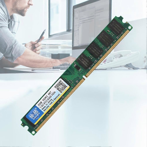 xiede DDR2 667 2G Fuldt Kompatibel Desktop Computer Hukommelse RAM til Intel/AMD