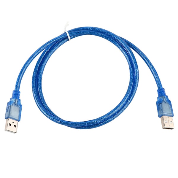USB2.0 Kabel Høy Hastighet Stabil Hann til Hann 24 / 28AWG Ledning for Lading Dataoverføring Lagring 1m