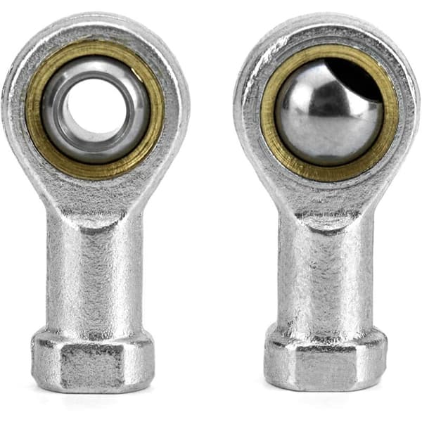 2 stk 8 mm kulelagerende M8 x 1,25, selvsmørende innvendig gjenge