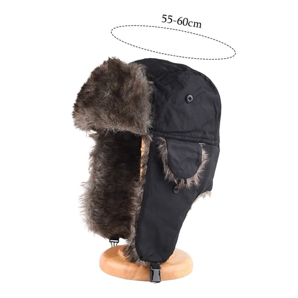 Unisex Herre Dame Russisk Hatt Varm Øreklaffer Vinter Skihatt Hodeplagg
