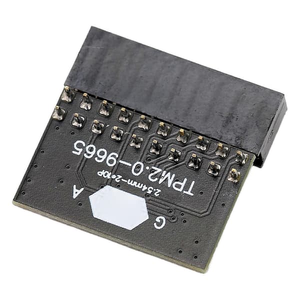 TPM 2.0 Krypteringssikkerhedsmodul 20Pin 2 10P Standalone Crypto Processor TPM 2.0 Modul til Win11 til Gigabyte til ASUS