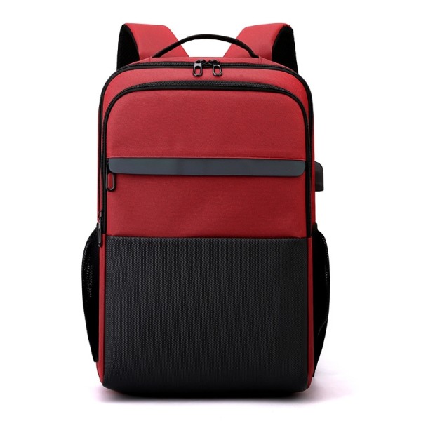 Ultralätt vattentät ryggsäck för män Mode Casual ryggsäck Red