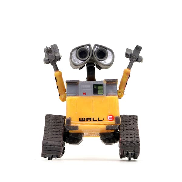 Wall-e Robot Wall E Eve PVC Action Figur Samlerobjekt Model Legetøjsdukke 6 cm 3 Typer