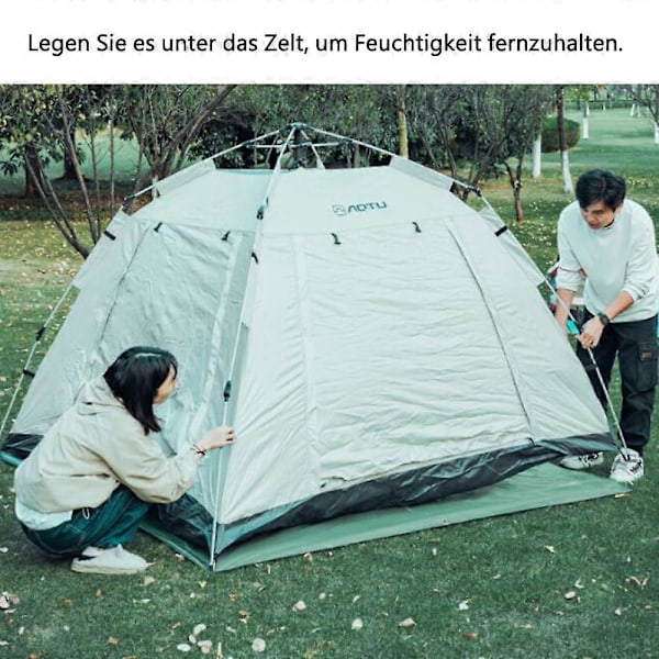 Vattentät tältpresenning, hängmatta tarp, picknickfilt, regnskydd för utomhuscamping, sandstrand