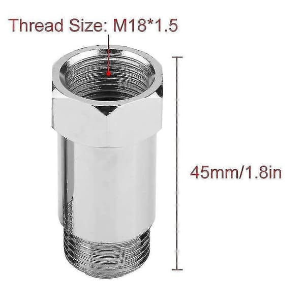Happianturi 2kpl 45mm M18*1.5 Tarkista moottorin valon poistaja O2-sovitin + Lambda-anturi Lambda-anturi Lambda-anturi Lambda-anturi Lambda-anturi Lambd