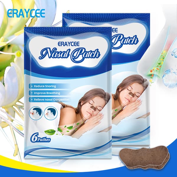 2-pack näsplåster för bättre andning, 6 plåster/påse