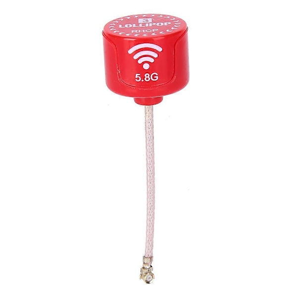 5.8Ghz 3dBi LHCP High Gain Antenne til FPV Racing Drone RC Dele Tilbehør RedUFL