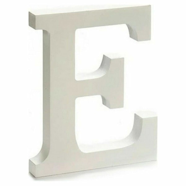 Bokstav Pincello E Hvit 1,8 x 21 x 17 cm (12 Enheter)